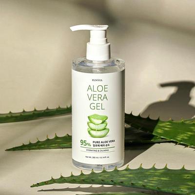 Eunyul Aloe Vera Calming Soothing Pump Gel 95% 300ml (3 Options)
