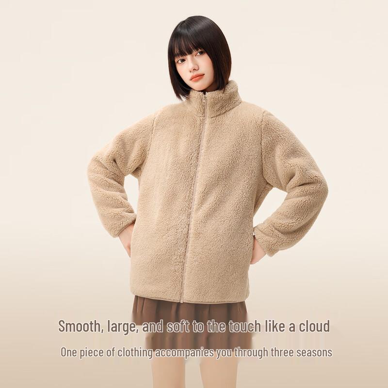 Women's Fleece Stand-Collar Warm Jacket