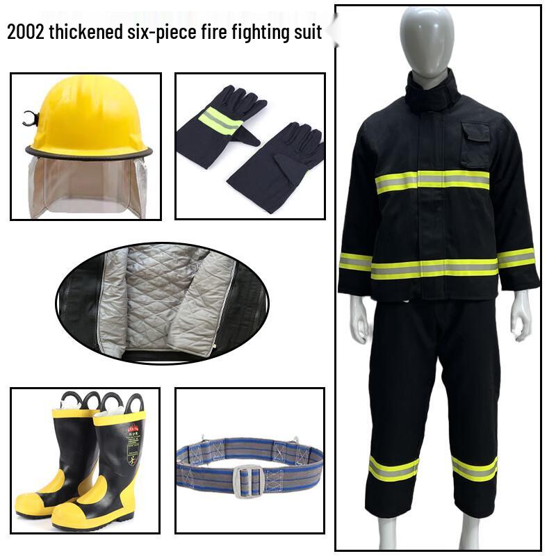 

OLOMM Thickened Detachable Firefighting Suit XL
