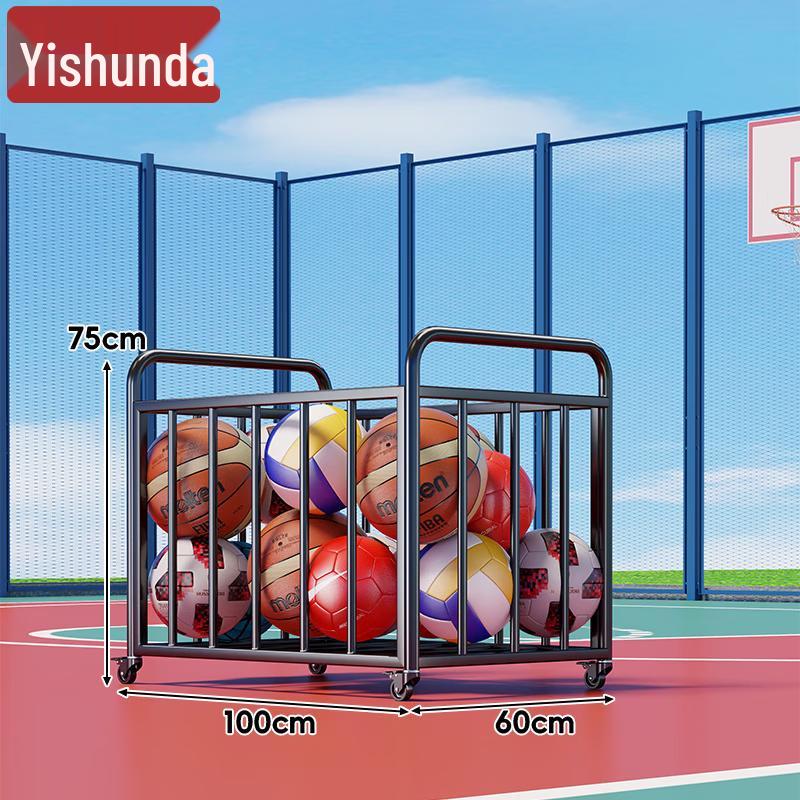 Portable Sports Ball Storage Cart