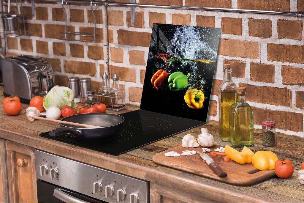 SZKLANA DESKA DO KROJENIA 45x52 PAPRYKA