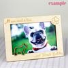 Chow Chow - Photo frame, engraved wooden frame, a lovely gadget for the dog lover by Art-Dog
