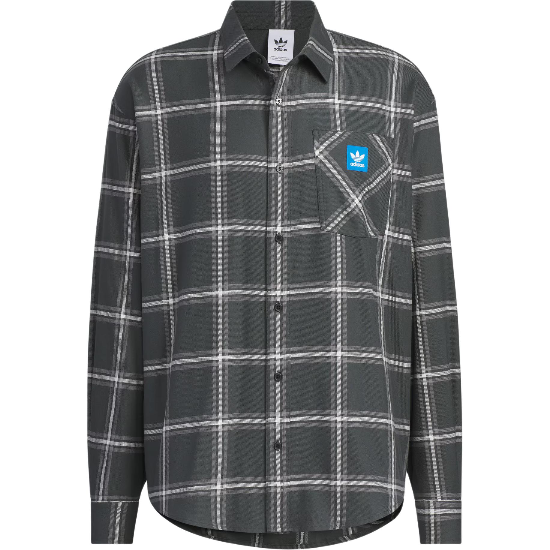 Рубашка Adidas Originals CITY SKATE Мужская Угольно-черная JC6835- M