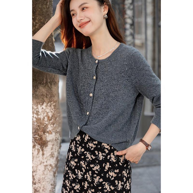 Mokana Women's Cashmere Sweater Jacket MKNJD4002