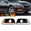 Furulu 1 Pair DRL LED Daytime Running Light Fog Lamps Turn Signal For Malibu 201
