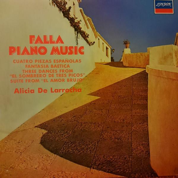 

LP Record ALICIA DE LARROCHA Falla Piano Music L16C1640 LONDON 1983 Japan Obi Classical Used