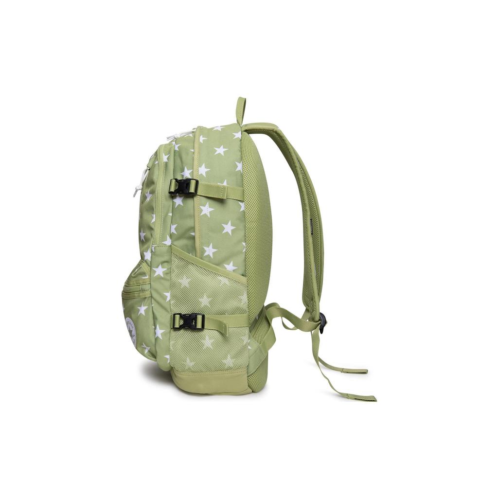 New Converse Straight Edge Polyester Backpack Regular Unisex Green 10022408-A23