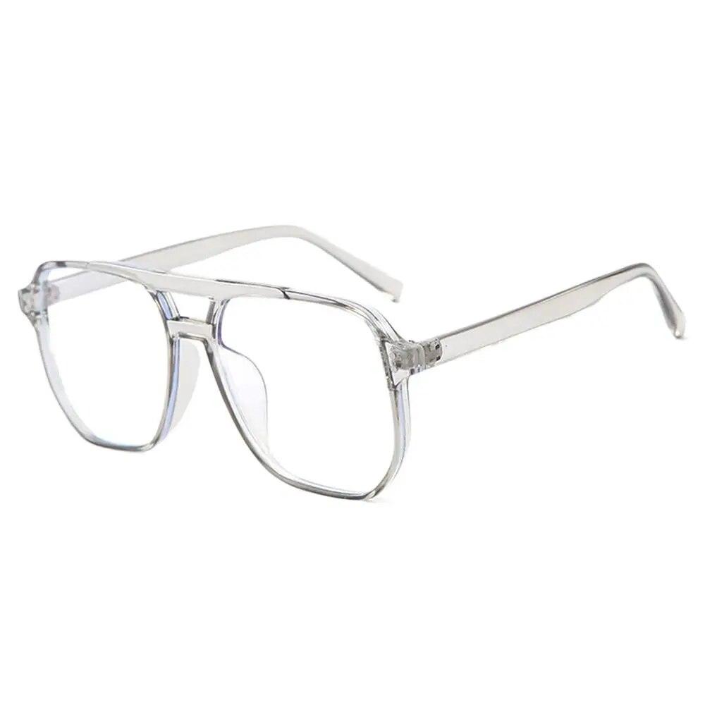 

Защитные очки для глаз с защитой от синего света, классические ПК, блокирующая оправу синих лучей, сверхлегкие квадратные очки для мужчин и женщин