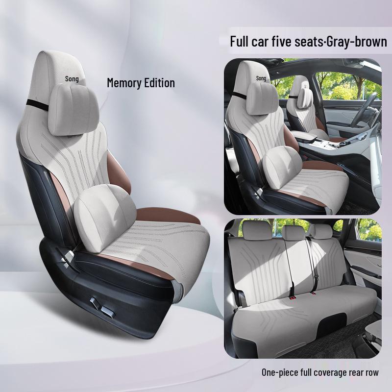 New Semi-Wrapped Car Seat Cushions for BYD Song PRO (5-Seater)