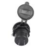 NEW 12/24V Quick Charge 3.0 and PD USB C Car Charger Socket Power Adapter with Digital LED Voltmeter Waterproof cover for car