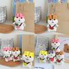 Adorable Hamster Plush Backpack Accessory For Kids Cute Stuffed Toy With Pp Cotton