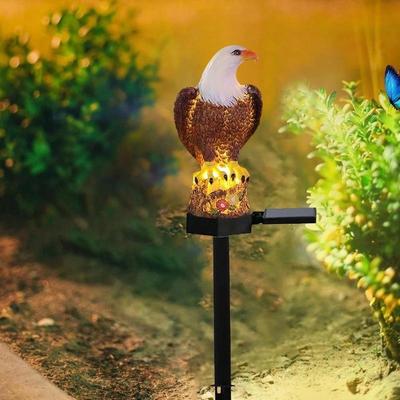 Eule Solar-LED-Leuchten Garten Trails Hof Rasen Tier Dekoration Lichter Wasserdichte Outdoor Garten Dekoration Zubehör