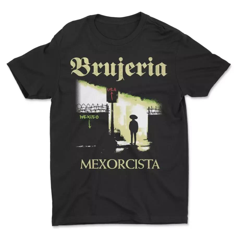 Brujeria Band Mexorcista Tour Album Shirt Cotton Adult S-5XL Unisex T-Shirt XXL