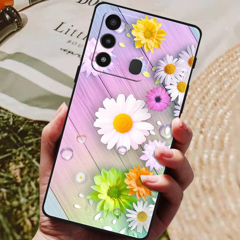 Soft Cover For Tecno Spark Go 2022 Case SparkGO Protective Silicone TPU Funda for Tecno Spark 8C Case Spark8C 8 C KG5k KG5j Capa