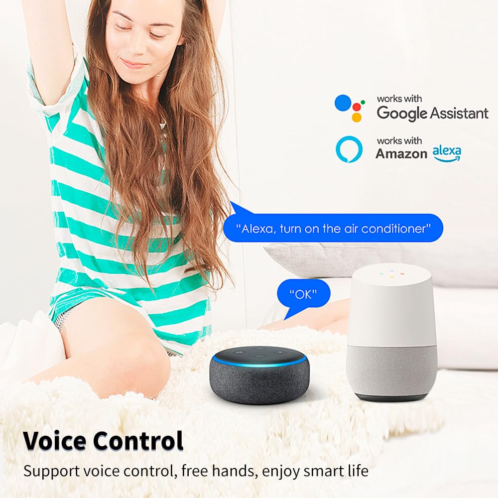 1-4PCS Tuya Zigbee/Cozylife WiFi Temperature Humidity Sensor Real-Time Remote Monitoring App Voice Alerts Alexa Google Assistant
