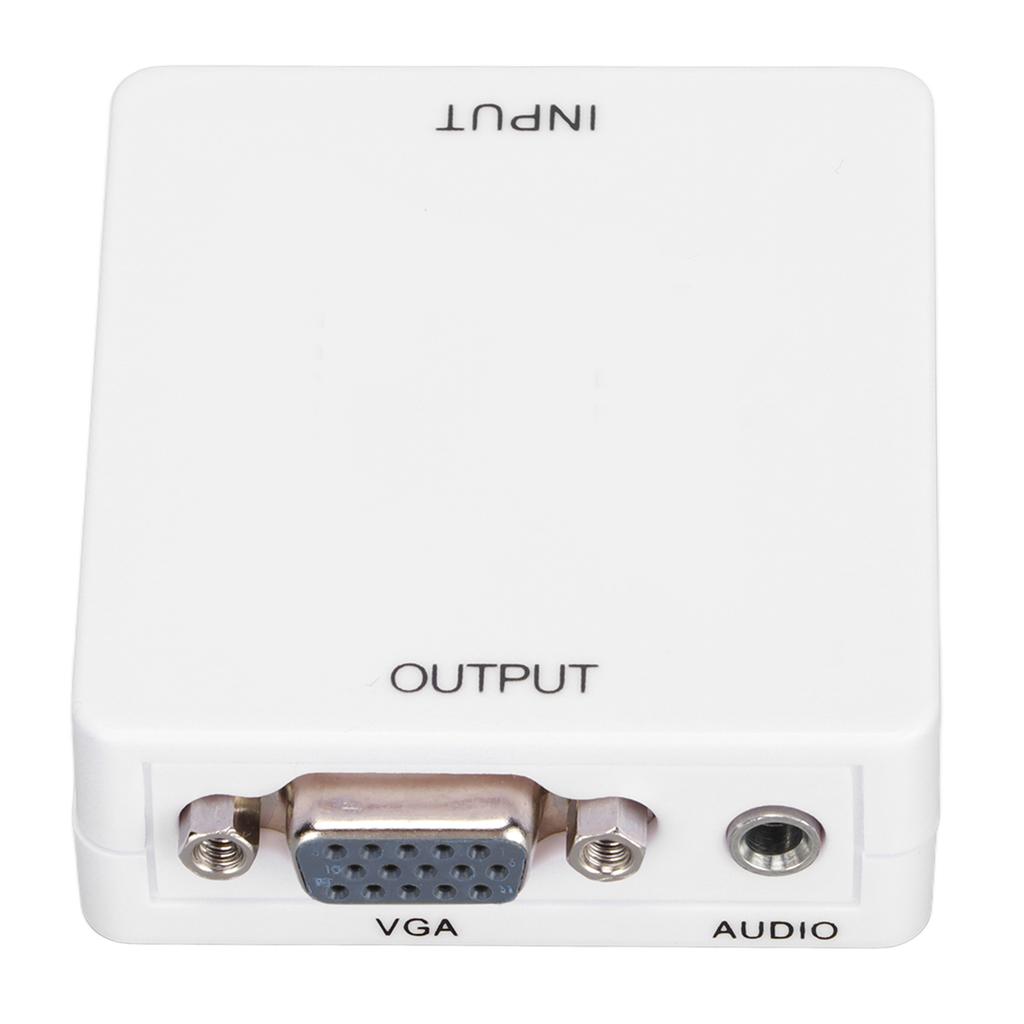 HD Multimedia Interface To VGA Converter Mini 1080P Audio Video Output Adapter for PS3 LED Display