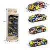 Children's Pull-Back Alloy Toy Car Set - School Bus Simulation Model