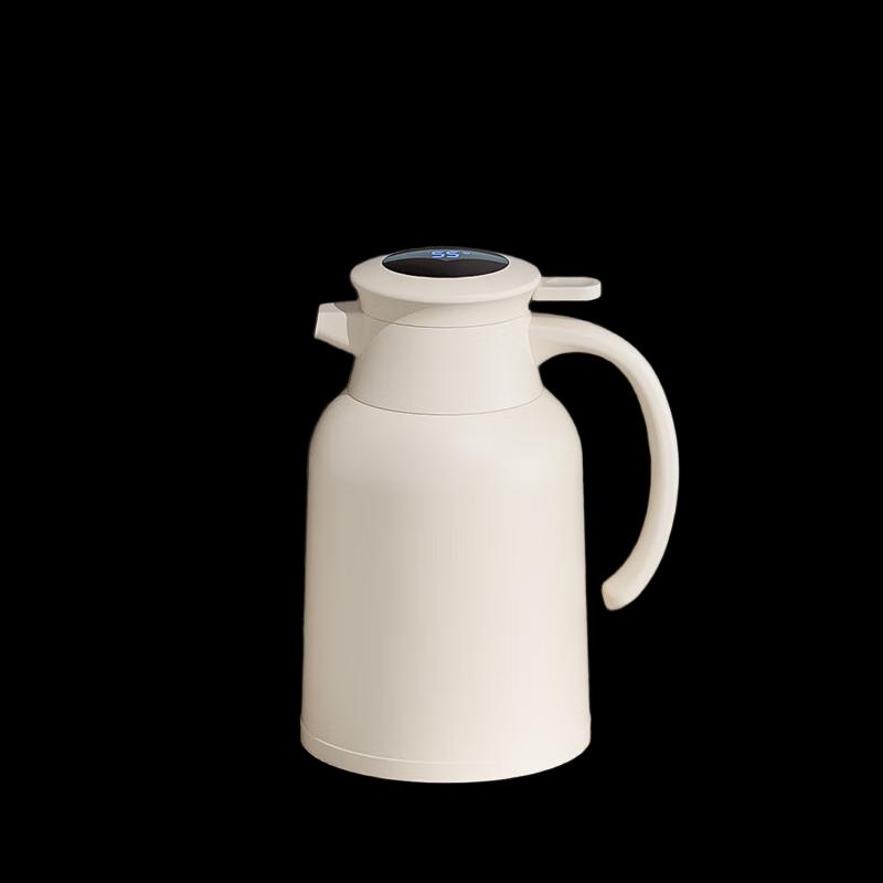 Qianshi Smart Temp Display Glass Lined Thermos