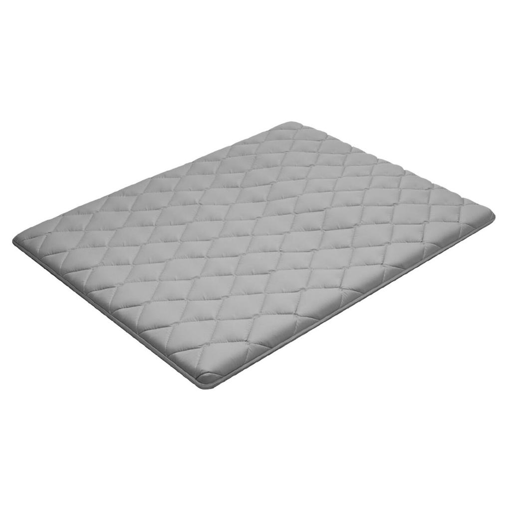 Japanese Tatami Mat, Queen Size Foldable Japanese Tatami Mattress, Futon Mattress with Storage Bag & Fastener, 9-Layer Floor Mat for Sleeping, Dorm,