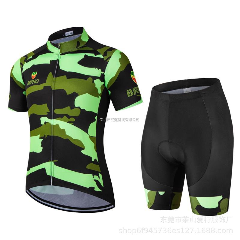 Cycling suit men s mountain bike white short-sleeved top competitive cycling clothing XS