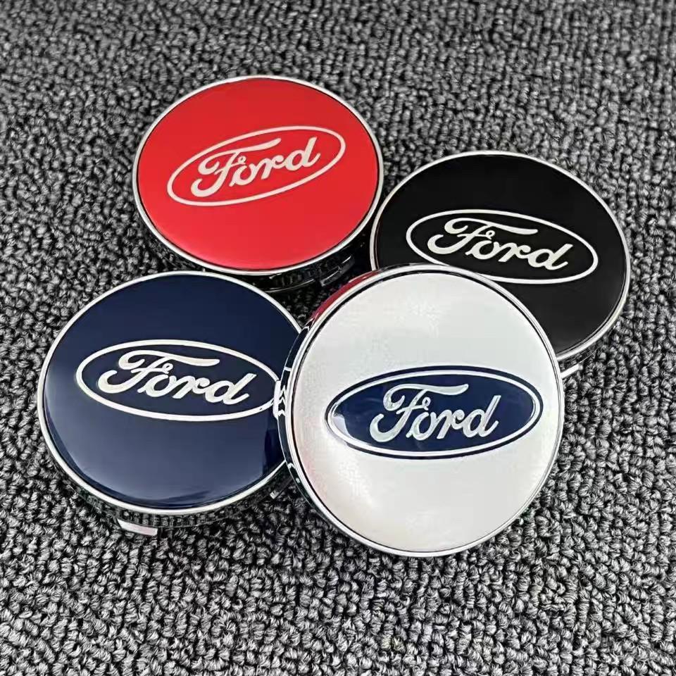 60mm Krytky náboja kolesa pre upravené modely Ford - Stredové logá na kolesá