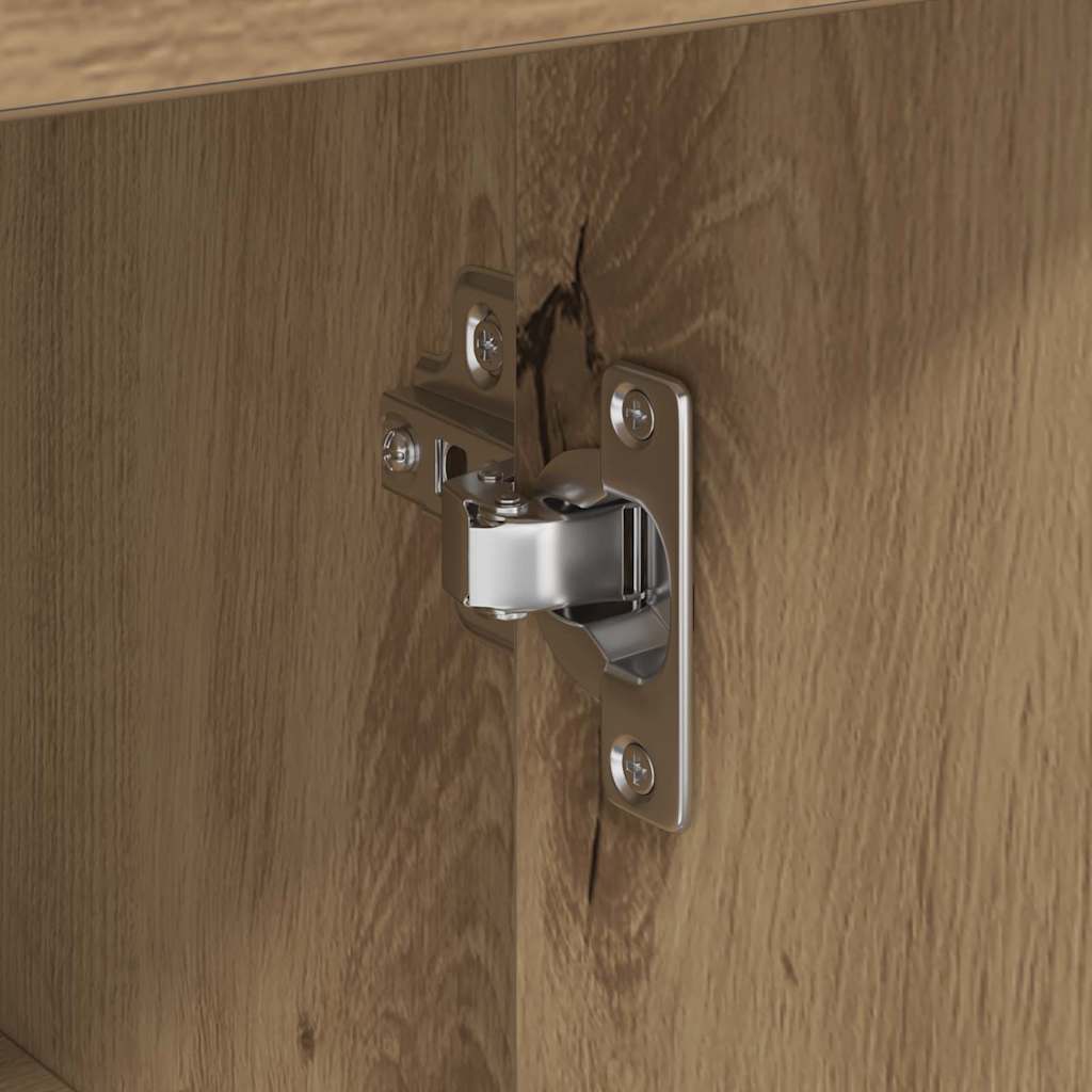 Sideboard with Drawers Artisan Oak 38 X 34 X 75 Cm