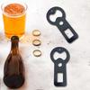 2 Pcs Metal Bottle Opener Beer Soda Bottle Opener with Rope Portable Multifunctional Keychain Bottle Opener Gift for Outdoor Enthusiasts