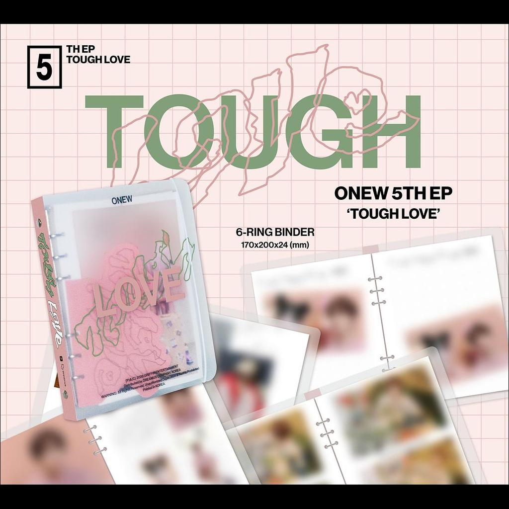 [Pre-order] ONEW (SHINee) TOUGH LOVE (NOTE Ver.) + Free Gift