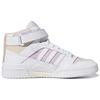 Adidas  Forum Mid Summery 80s Women Sneakers White Cloud-White Bliss-Orange HP3013
