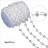 Fishing Line Artificial Pearls Flower Crystal Beads Chain Craft String Sparkling Pearls Strand For Jewelry Making Diy Craft