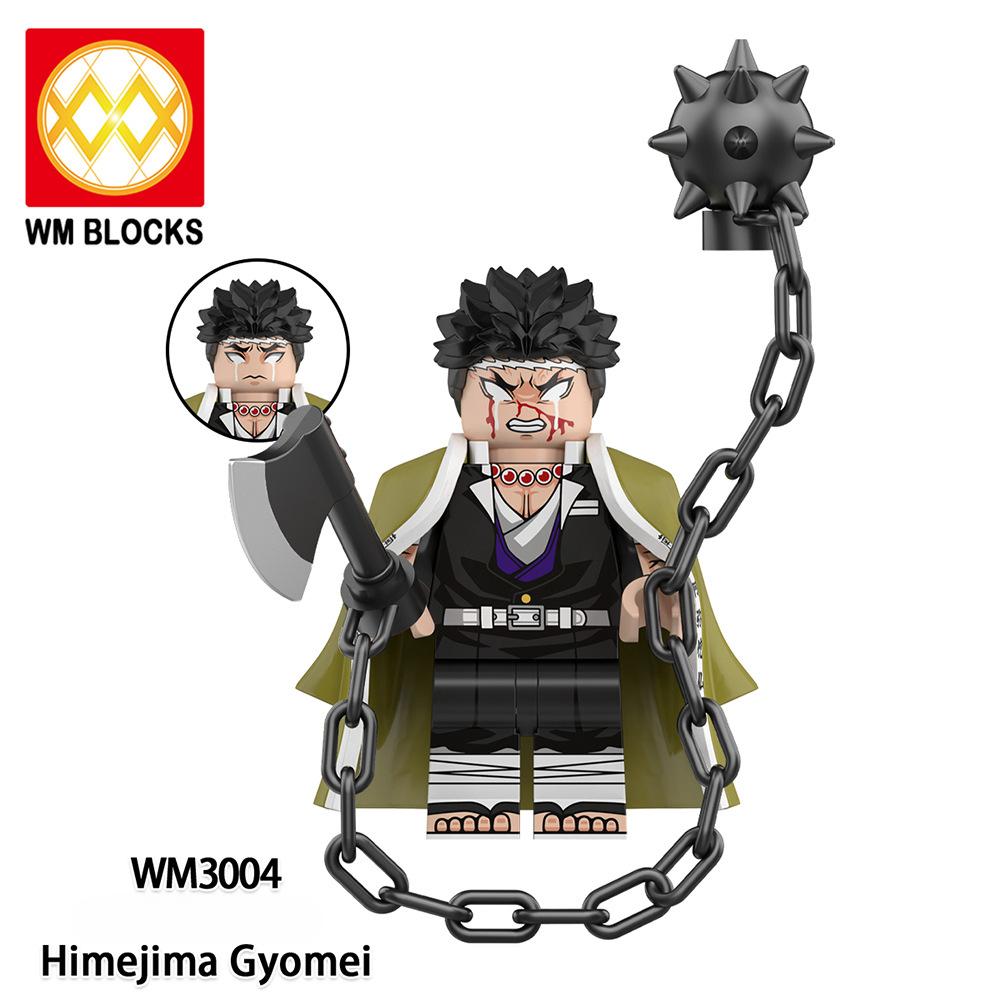 Animes Mini Bricks Action Figures Building Block Dolls Comic Assembly Assembly Toys for Children WM6218