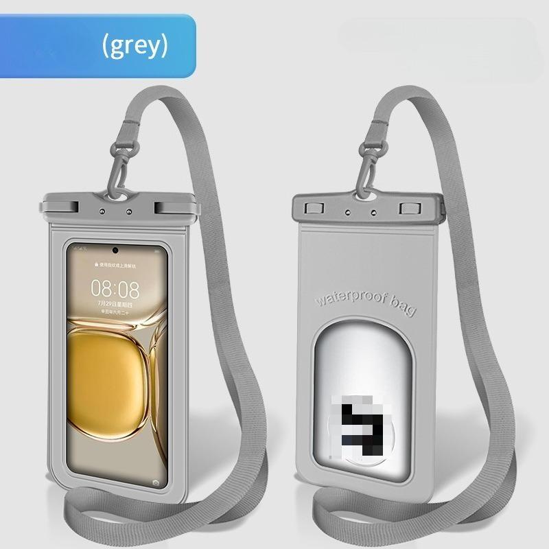 Universell vanntett telefonpose for svømming, dykking, undervannsfotografering, forseglet snor, anti-tap, oppbevaringspose, organisering