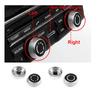 Air Conditioning Knob Console Audio Volume Radio Knob Cover Control Switch Button For Porsche Macan Panamera Cayenne Parts