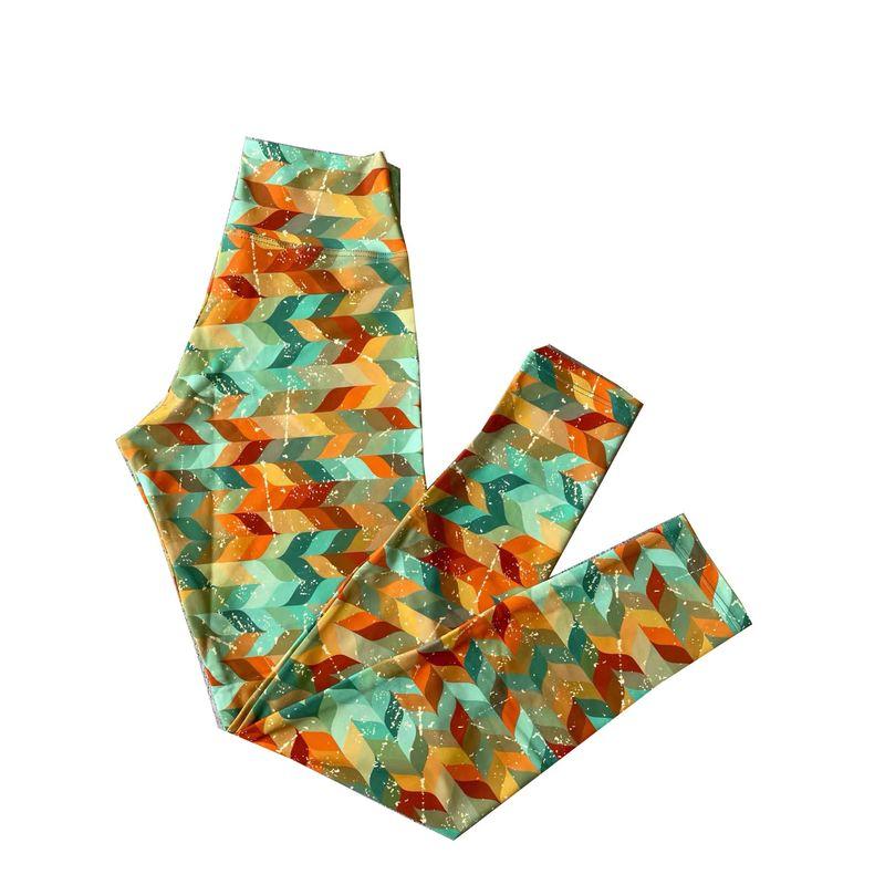 

New Arrival Print Fitness Yoga Pants Women s Elastic Quick-Drying Outwear Slimming Waist Sport Running Training Cropped Pants Spring and Summer Tianshui insane bird22 M