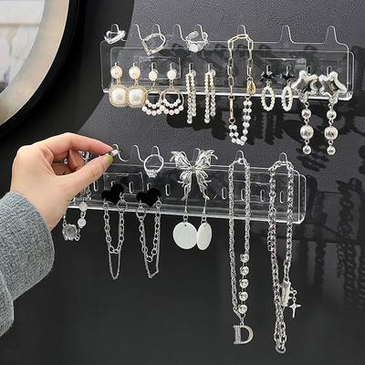 Schmuck Organizer Ständer Ohrring Halter Ohrring Display Rack Halskette Halter Lagerung Turm Halsketten Armband Zeigt Regal