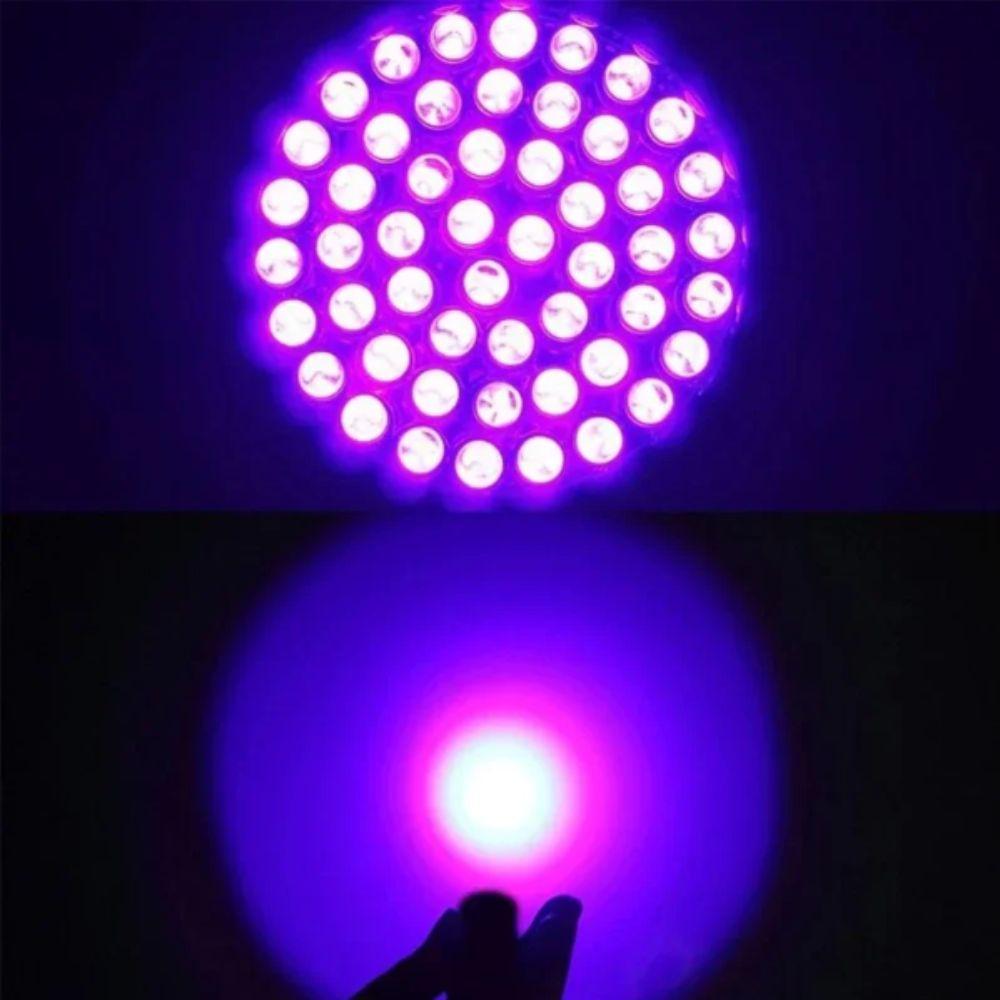 51 High-power LED UV Flashlight Portable Design Shadowless Lamp Ultraviolet Flashlight Purple Light Black Light Flashlight