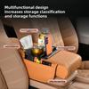 Universal Car Armrest Box Car Towel Box Storage Bag Elbow Cushion Armrest Pad Multi Function Car Accessories