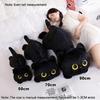 Cute Cat Toy Doll Kawaii Big Cuddly Pillow Cushion Lovely Sleeping Pillow Stuffed Soft Lying Cat Doll Pillow Birthday Gifts