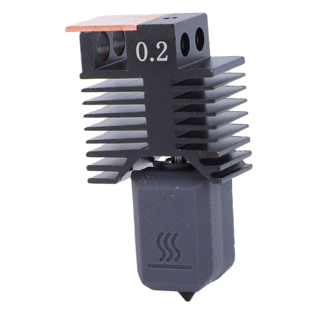 Hotend-Kit-Ersatz für Snapmaker U1 3D-Drucker 0,2 mm gehärtete Stahl-Düse 48 W Keramik-Heizblock Integriert