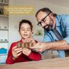 Wooden Puzzle Box Secret Compartment Brain Teaser Box Decompression Toy for Adults