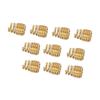 10pcs Hearing Aid Spring Earwax Blocking Prevention Spring Accessory for ITE ITC CIC Hearing Aid Tube