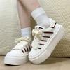 Milk fufu round head thick-soled little white shoes women's summer ins light and breathable student versatile commuter board shoes