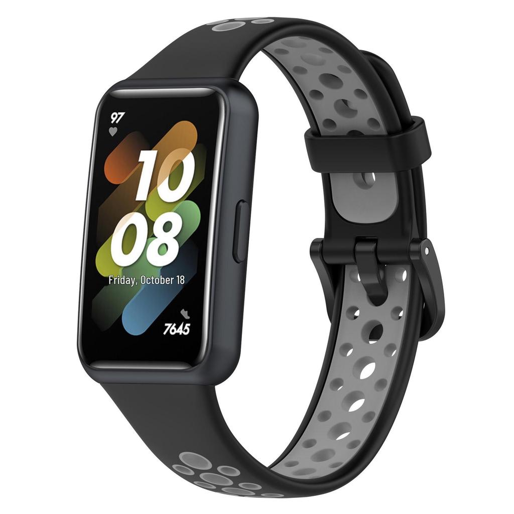Breathable Two-Color TPU Replacement Strap for Huawei Band 7