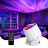 ZEAKOC Aurora Projector Planetarium with Remote Control, 15 Lighting Modes, Adjustable Angle, Timer Function, Adjustable Brightness/Ripple Rotation Sp