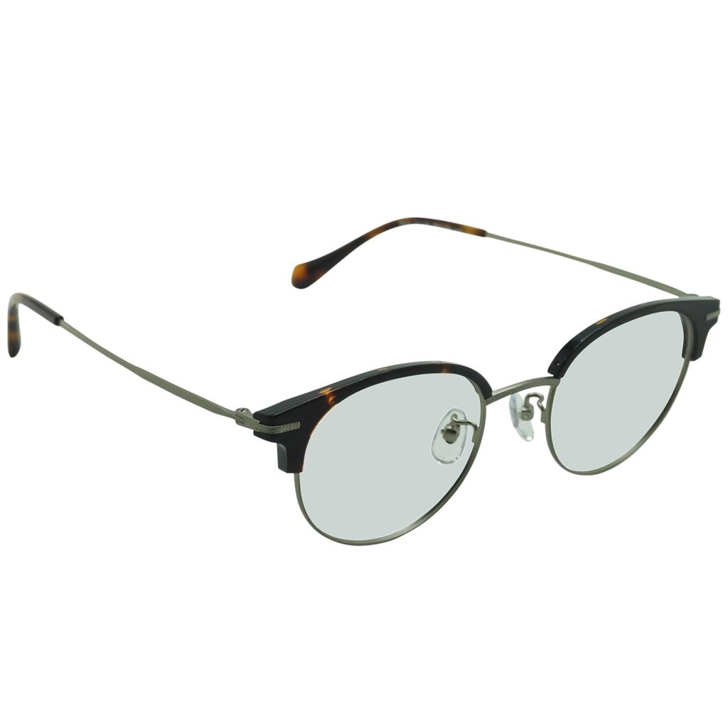 [OTC.web] 2511HC Polarized Photochromic Sunglasses, Browline Boston Classic Retro Stylish UV Protection Metal Nose Pads (Demi Brown C62)