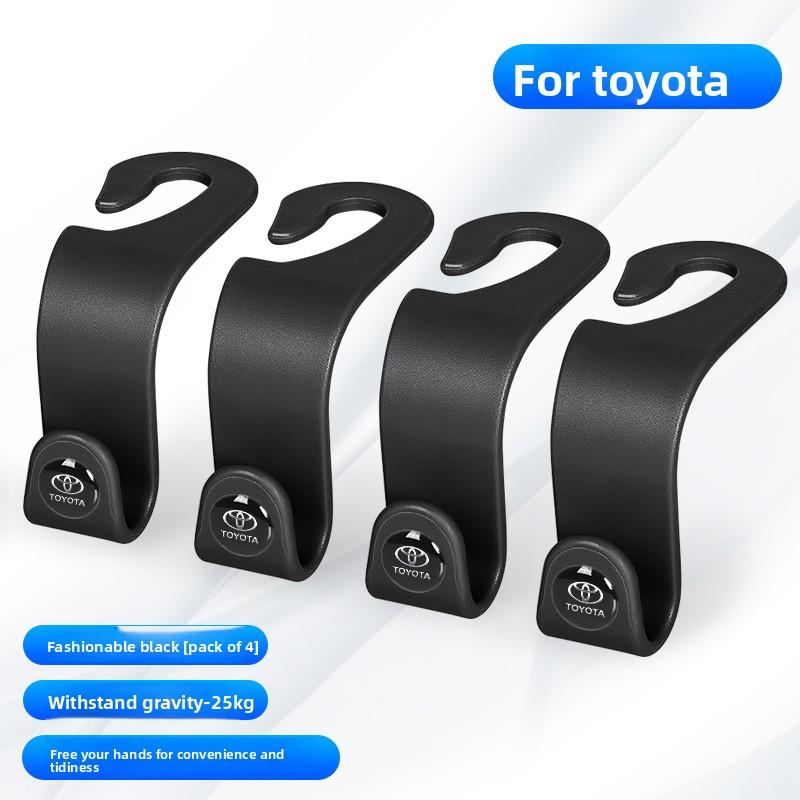 

Suitable for Toyota Seat Back Hook Highlander/Camry/Asian Dragon Rongfang Logo Small Hook Car Supplies чёрный