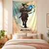 Avatar The Last Airbender Tapestry Highquality for Decorating Living Room Bedroom Dorm Walls Ideal As Bedroom Wallart Orholiday Gift