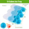 37 Cavity Honeycomb Ice Cube Trays Reusable Silicone Ice Cube Mold Bpa Free Ice Maker With Removable Lids Creative 13 Cavity