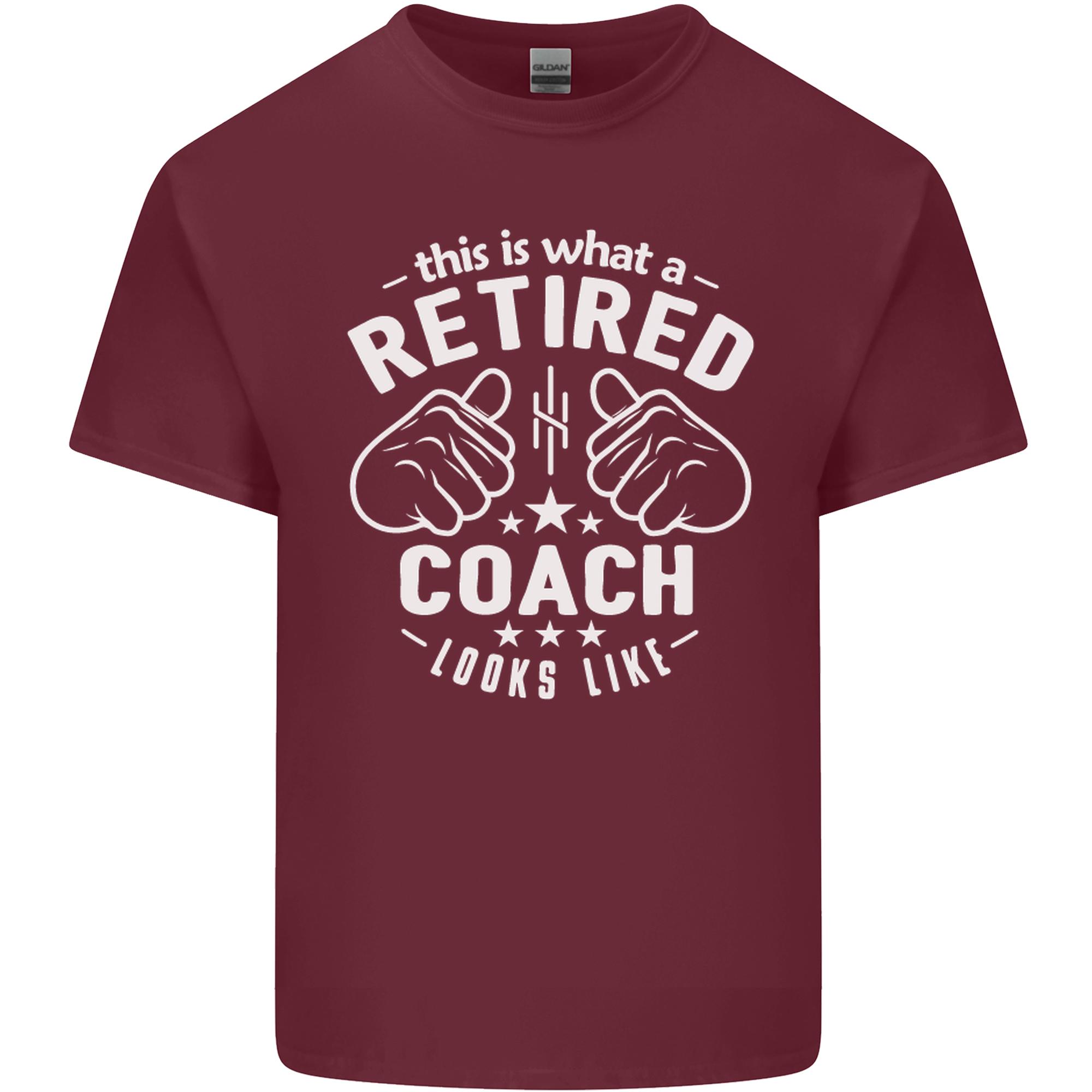 This Is What a Retired Coach Looks Like Unisexs Light Cotton TShirt S