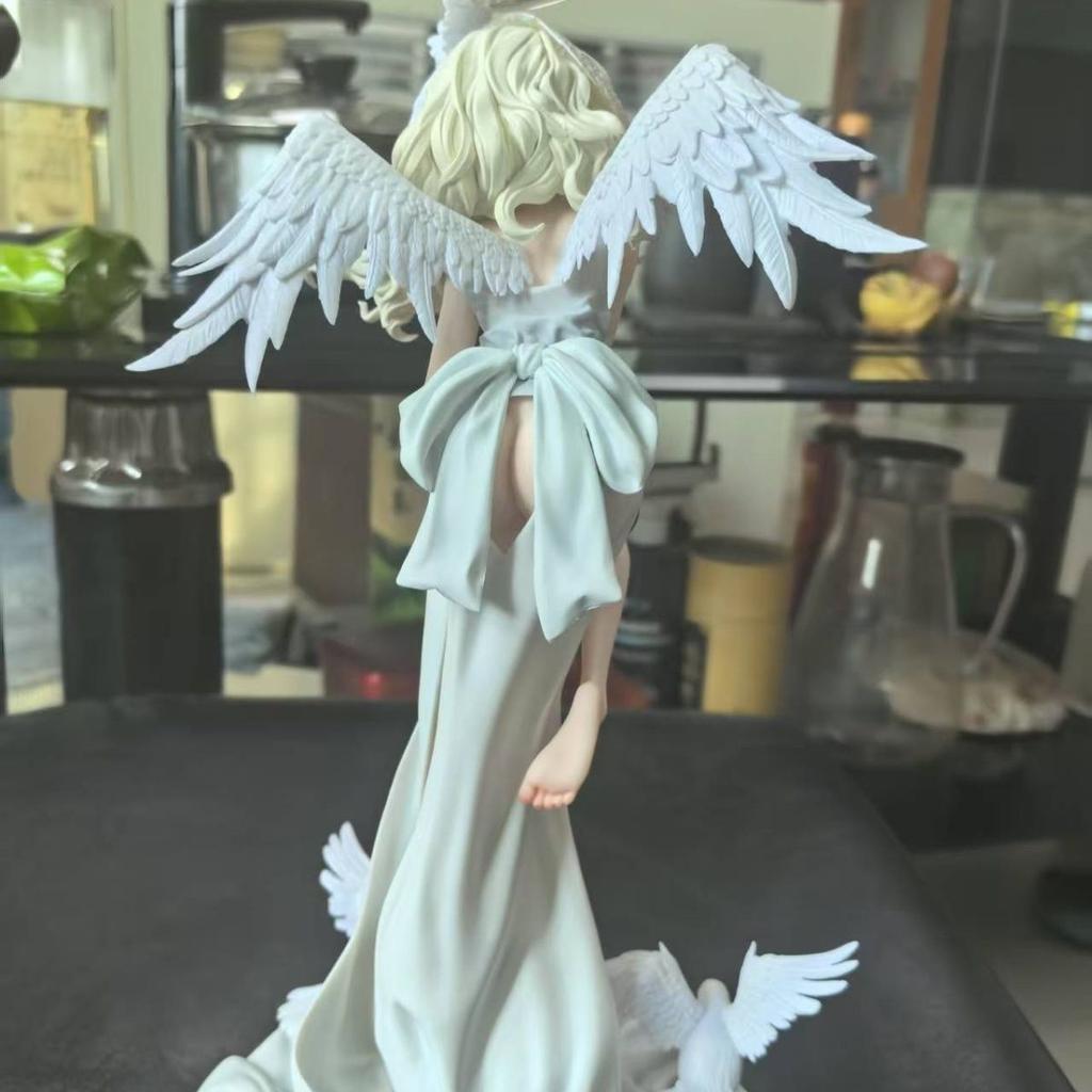 27CM GK Little Angel Ariel girl figure PVC Action Anime Model Game Statue Adult Collection toys gifts Doll